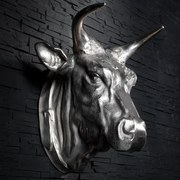 Statueta design decorativ Torero Deko argintie A-17372 VC