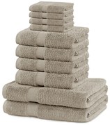 Prosoape de baie bej 10 buc. din bumbac din frotir Marina – DecoKing