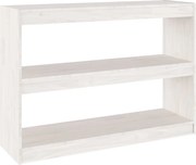vidaXL Bibliotecă/Separator cameră, 100x30x71,5 cm, lemn de pin
