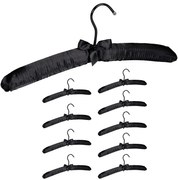 Umerase haine din satin 10 bucati Negru