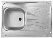 Chiuvetă de bucătărie ALVEUS 1095618 CLASSIC 80x60 cm crom