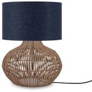 Veioza eco din ratan Kalahari S/3220, bl.denim