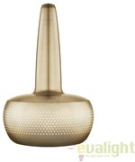 Abajur metalic design retro Clava Brushed Brass