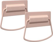 vidaXL Mânere pentru dulap 2 pcs Roz 85 x 45 mm Metal