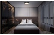 Osram - Plafonieră ORBIS PARIS, 3xE27/25W/230V, Ø 48 cm, negru
