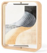 Ramă foto în culoare naturală cu picior de susținere din lemn 26x31,5 cm Bellwood – Umbra