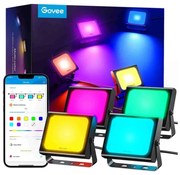 SET 4x proiectoare de exterior Govee SMART LED Wi-Fi IP66