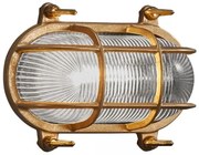 Nordlux - Aplica de exterior HELFORD 1xE27/12,5W/230V IP64, alamă