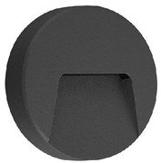 Aplica LED de perete pentru iluminat exterior, IP54 Iasu grafit