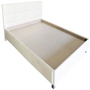 Pat Soft tapitat pentru saltea 140x200, Bej