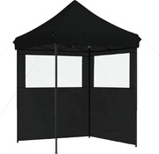 vidaXL Cort pentru Petreceri Negru 200 x 200 x 306 cm Material Oxford