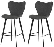 Set de scaune de bar B-1068 GREY2, 2 buc.