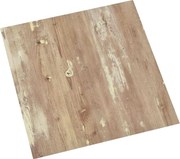 vidaXL Plăci de Pardoseală 55 pcs Maro 5,11 m² PVC