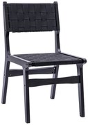 Scaun Bucatarie/Dining Lemn Masiv Railley Negru