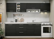 Bucătărie Noir - 22 - 260 cm