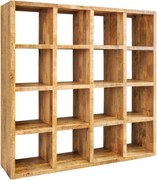 Raft deschis de perete sau separator camera IRON CRAFT 160x156cm