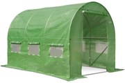 Cort din folie pentru roșii 2,5x4m verde Garden Point