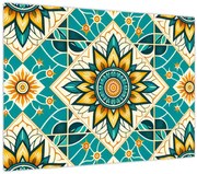 Tablou - Model turcoaz (70x50 cm)
