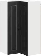 vidaXL Dulap de bucătărie cu raft Negru 57 x 57 x 100 cm Lemn compozit
