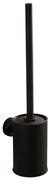 Perie de toaletă de perete Aqualine SAMBA negru