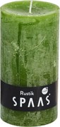 Lumanare stalp SPAAS RUSTIK 13 cm verde