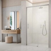 Usa de nisa culisanta Radaway Idea DWJ 100 cm sticla 6 mm finisaj nichel periat-transparent deschidere dreapta