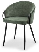 Scaun Carma K (verde + negru). 1111004