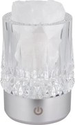Globo 21044S - Lampă de birou LED LIZZY cu control tactil LED/1W/5V 3000K 1200 mAh argintie