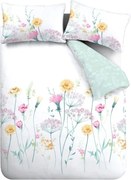 Lenjerie de pat pentru pat dublu cu 3 piese 200x200 cm Meadowsweet Floral – Catherine Lansfield