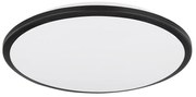 Plafonieră LED Globo 41569-18B XANDER LED/18W/230V 3000K d. 35 cm negru