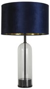 Veioza/Lampa de masa design decorativ Oxford negru, navy