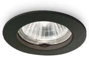 Set de 3 spoturi incastrabile tavan fals diam.7,3cm, JAZZ FI1 negru
