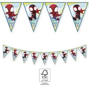 Omul Păianjen Spidey ghirlandă cu steaguri FSC 2,3 m