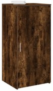 vidaXL Dulap depozitare stejar fumuriu 50x45x103,5 cm lemn prelucrat