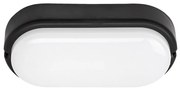 Plafoniera LED pentru iluminat exterior design modern IP54 Hort negru