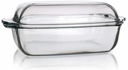 Tavă de copt pătrată din sticlă Simax, 5,5 l