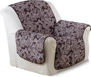 decoDoma Cuverturi cu braţe, ciocolată şezut 57 cm