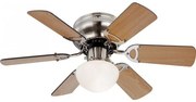 Lustra Ventilator cu palete ventilatie in doua culori Ugo 0307 GL