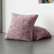 Huse cu două elastice GRAFITI NOU castaniu fețe de pernă 2 buc (40 x 40 cm)