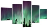 Tablou cu Northern Lights (125x70 cm), în 40 de alte dimensiuni noi