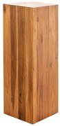 Coloana din lemn de salcam, Masuta decorativa COLUMNA 75cm