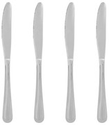 Cuțite de masă argintii din oțel inoxidabil 4 buc. Classic – Premier Housewares