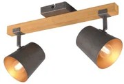 Plafoniera rustica 2 becuri E14 BELL 801900267 TRIO