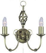 Aplica de perete stil clasic Zanzibar alama 8392-2 SRT