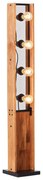 Brilliant - Lampadar CALANDRA din lemn de pin, 4xE27/42W/230V