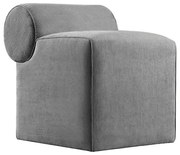 Taburet TIKI, 47 x 45 cm, gri