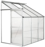 Seră de grădină din aluminiu