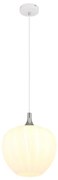 Lustră pe cablu Globo 15548H1W MAXY 1xE27/60W/230V d. 29 cm alb