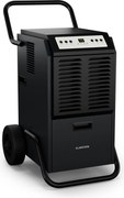 Klarstein DuraDry 50L dezumidificator, 50 l/zi, 70-100 m², oțel inoxidabil, mobil, 450 m³/h
