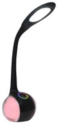 Lampă LED RGBW tactilă dimabilă de masă COSMOS LED/6,5W/230V negru